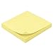 WAYTEX 931642 Notes autocollantes bloc de 100 feuilles jaunes carrées 75 x 75 mm adhésives repositionnables