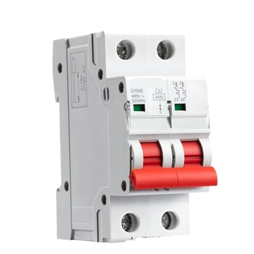 Disjoncteur miniature bipolaire 4,5KA de haute précision GYM8
