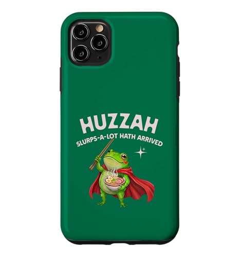 �ʔ����J�G���̋R�m Huzzah Slurps-A-Lot Hath Arrived ���[���� �X�}�z�P�[�X iPhone 11 Pro Max �p