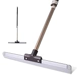 Eyliden Floor Squeegee Heavy Duty, Water Removal Shower Squeegee with 138cm Telescopic Handle, Lightweight Professional Push & Scraper Floor Scraper for Bathroom Hardwood Tile Patio Window