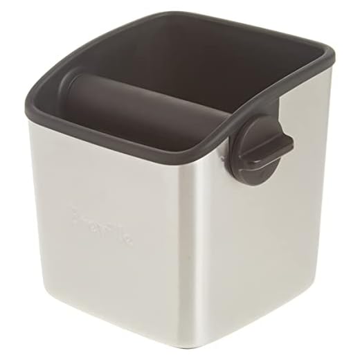 Breville Knock Box Mini, Stainless Steel, BES001XL