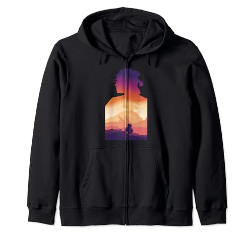 Sweat Star Wars Rey BB-8 zippé, le cadeau parfait pour les passionnés de la saga
