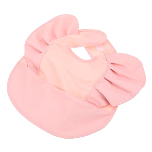 ERINGOGO Babero Para Bebés Con Encaje Diseño Para Comer Babeo y Dentición Babero Infantil Para Niñas Cuidado Del Recién Nacido