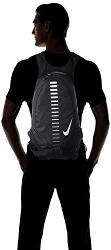Nike RN9010-045 Rucksack, Black/Anthracite, 3.9 gal (15 L), Run Commuter Backpack4