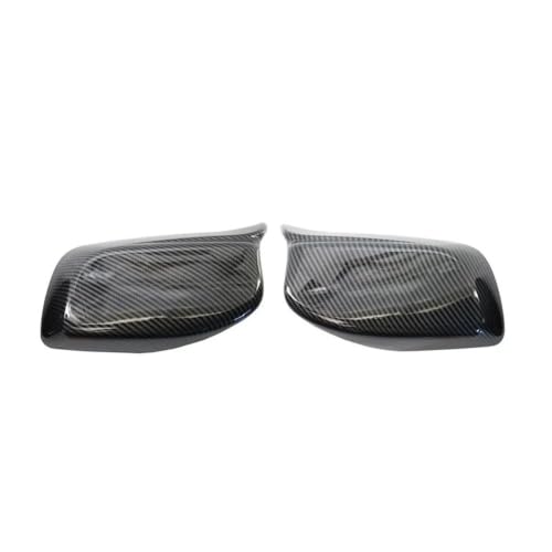 Coques de rétroviseurs BMW Série 5 motif carbone pour look routier