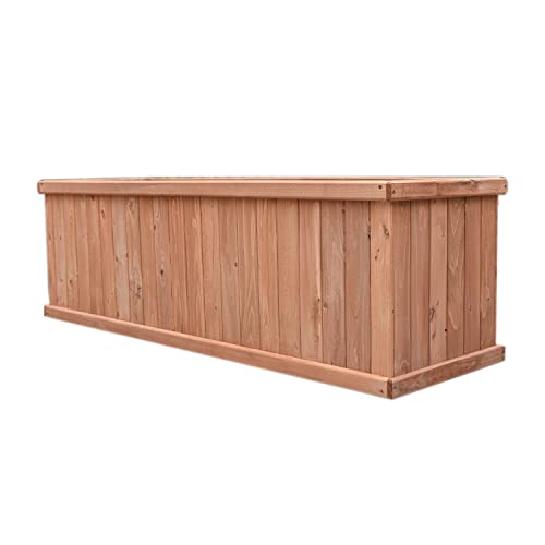 BillyOh Wooden Garden Planters Heavy Duty Planter Large Flower Plant Pot Box Outdoor Trough Bluebell 120cm