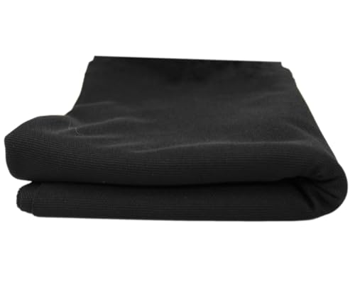 Premium Black Speaker Cloth – Acoustic Fabric for Speaker Grills, Cabinets, and Home Audio Systems – 1 Yard (40” x 60”)