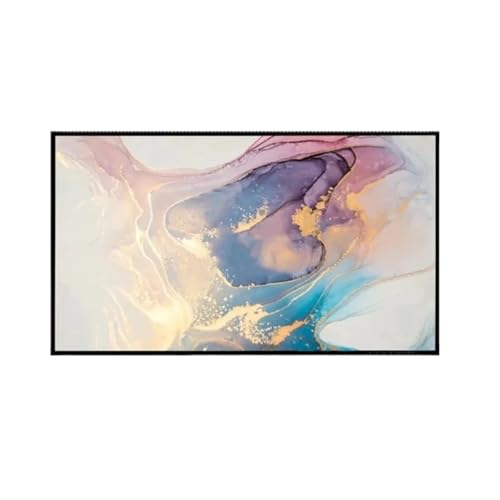 VNSMM smart home 120 Inch 8K Optical Film Fixed Frame Screen For Ultra Short Throw Projector 4K 3D Hide 85% Environment Light Projection Screens(80 inch)