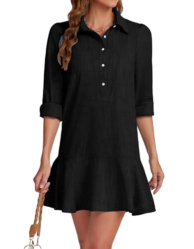 新品タグ付き　Checked Shirt Mini Dress　S 5051839809635.jpg?sw=1080&sh=1440