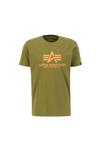 Alpha Industries Herren T-Shirt Air Force - Regular Fit Mit Logo-Print Für Alltag & Sport