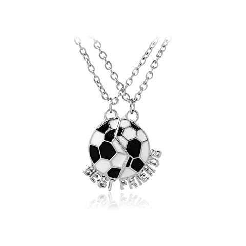 WLL Enamel Soccer Pendant Necklace Cover