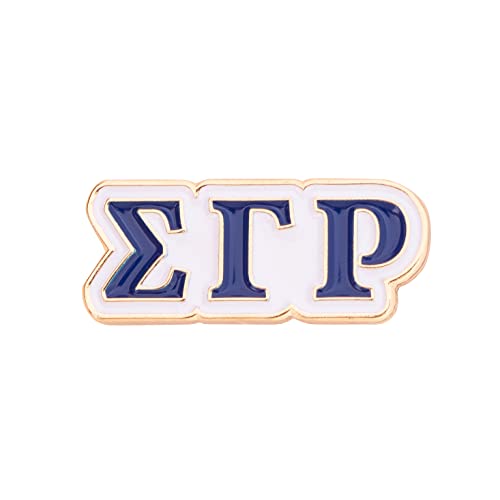 Image of Desert Cactus Sigma Gamma Rho Sorority Lapel Pin SGRho Made of Metal for Formal Wear, Bag and Hat Jewelry, and Tie Tack (Lapel Pin - Design C)