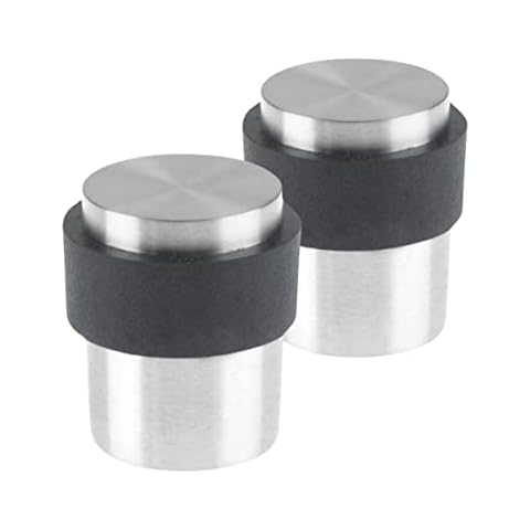 ZOO 2 X 1 Satin Stainless Steel Door Stop Cover