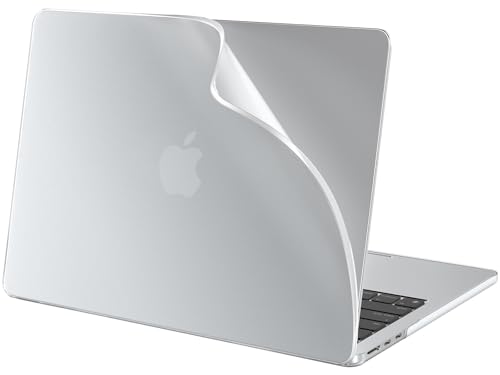 BlueSwan Flexible Case Compatible with MacBook Air 15 inch, M4 M3 M2 2025-2023 A3241 A3114 A2941, Shatterproof PP and Matte Air 15'' Protective Case, Matte White
