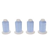 SEWFIL Home - Polidacor 120 - Pack de 4 conos de hilo de coser de poliéster -...