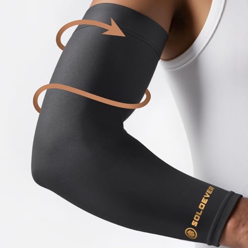 [360° Full Compression] Copper Arm Sleeves for Men & Women