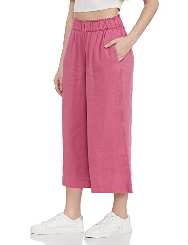 Image of Marks & Spencer Women's Regular Casual Pants (T57 7138K Raspberry 14)