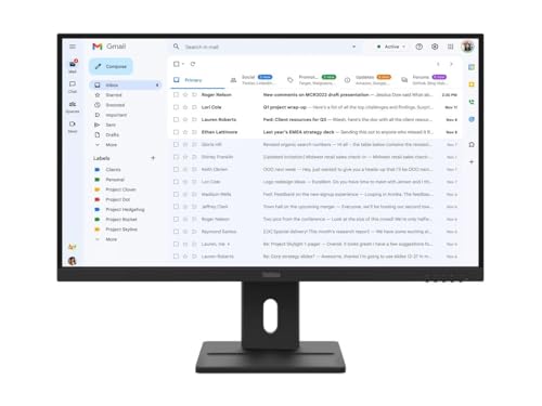 Lenovo ThinkVision E27-40 LED-Monitor 68,6 cm (27") 1920 x 1080 Pixel Full HD LCD Schwarz (64BCMAT4EU)