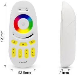  LightEU Miboxer RGBW Fernbedienung für Smart Homes - 4-Zone Control, 2,4 GHz Signal, Ideal für technophilen Wohnraumges