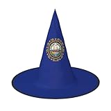 Jkkghll New Hampshire State Flag Print Carnival Party Season Chapeau unisexe festif pour la famille pour les célébrations de cosplay