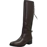 Material exterior: Cuero Geox D FELICITY B Botas Altas Mujer, Marrón (Coffee C6009), 41 EU