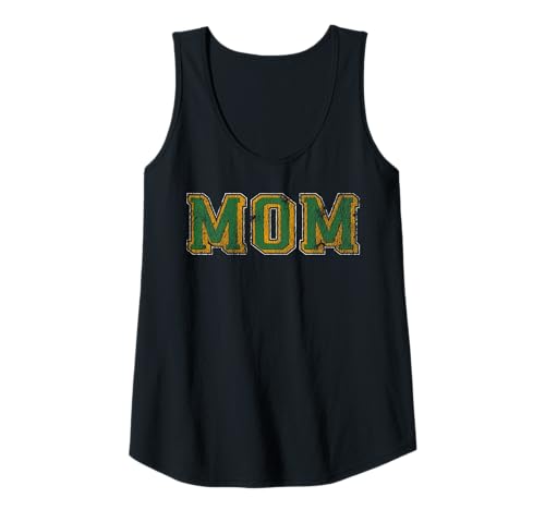 Mujer Mom Logo Classic Bold Font Mother's Day Irish Mama Grandma Camiseta sin Mangas