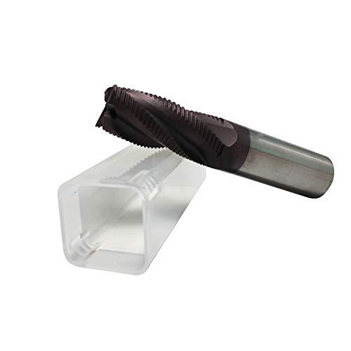 Image of HFS(R) Roughing End Mill Square End Mill 4 Flute M42 8% Cobalt TiAlN for Steel 3 /4 inch Dia.