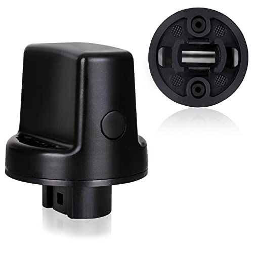 SHINEHOME Ignition Key Knob Push Turn Switch, Compatible with 2007-2015 Mazda CX-9 2007-2011 Mazda CX-7 2006-2007 Mazda 6, Replace D461-66-141A-02 D6Y1-76-142, Keyless Push-Button Ignition Set