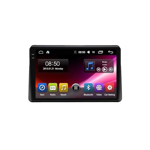 Radio coche con Carplay inalámbrico para Renault Master, pantalla táctil 2 DIN y GPS