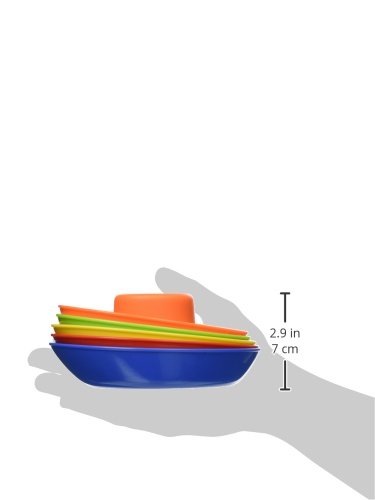 Nuby 5-Pack Stacking Bath Boats #TOP4