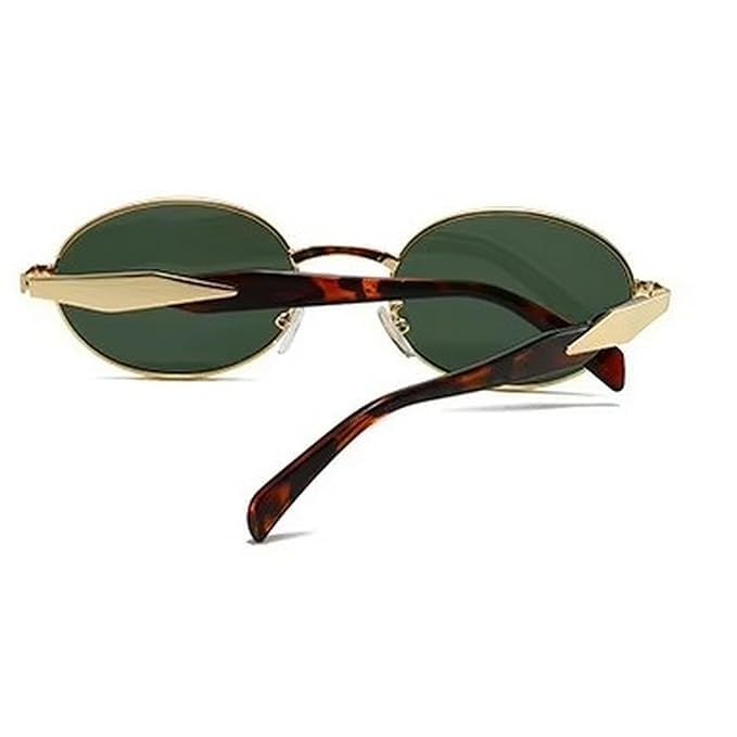 Image of IFLASH Trendy Oval Sunglasses for Women, Stylish Sun Glasses with UV400 Protection, Fashion Accessories Gift