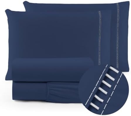 Jogo de lençol 400 fios Micropercal elástico toque suave varios t...