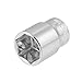 Aexit 21mm 6-Point Hand Operated Tools Hex Socket 1/2