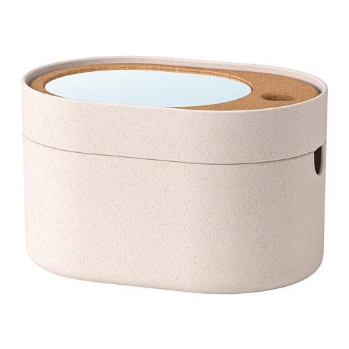 Amazon｜IKEA/イケア SAXBORGA：収納ボックス ミラーのふた付き