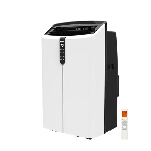 Cecotec Mobile Klimageräte ForceClima 12600 Nux Heating. 12000 BTU Heizfunktion 5 Modi 3 Stufen bis 30 m Entfeuchter 28 L/Tag LED-Display Fernbedienung Timer Oszillation R290 Klasse A
