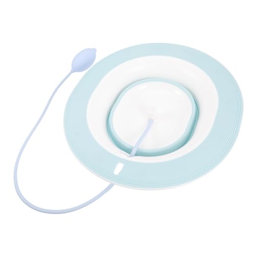 FRCOLOR Lavabo a Tope Limpiadores De Inodoros Cuidado Rociar Bañera De Mamá Bath Baño Posparto Ducha Hundir Vapor El Secado Cojín Del Asiento Del Inodoro Blue