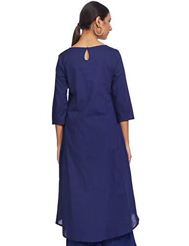 Image of Amazon Brand - Myx Women's Cotton A-Line Kurta