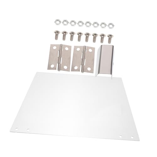 VOSAREA Popcorn Machine Door Panel Replacement Clear Thicken Panel Supply for Easy Cleaning and Convenient Use Compact Lightweight and Design