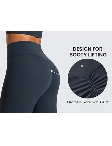 Image of CRZ YOGA Secretsculpt Flare Leggings 31 inch | Booty Scrunch Butt, Butterlift, Buttery Soft, Moderate Compression, Workout, Casual, No Front Seam, High Waist, for Women