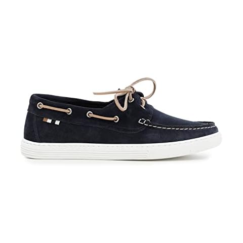 Mocassins Cafenoir en daim bleu Cover