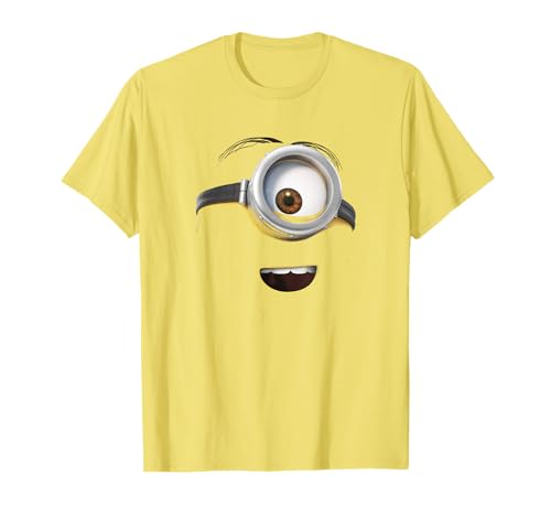 Minions Stuart Big Smiling Face Camiseta