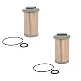 2PCS 363-5819 Fuel Filter kit Compatible with Caterpillar Skid Steer Loader 236D 257D 259D 242D