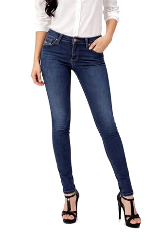 Jean skinny femme Diesel Skinzee-Low 0848L stretch bleu