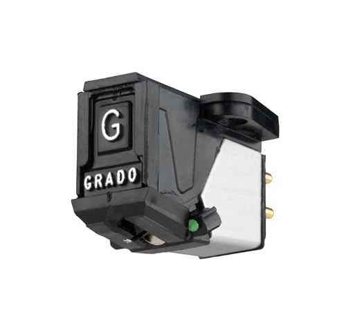Grado Prestige Green4 Phono Cartridge – Standard Mount (1/2"), High Output Moving Iron (MI), Replaceable Stylus, Turntable Cartridge