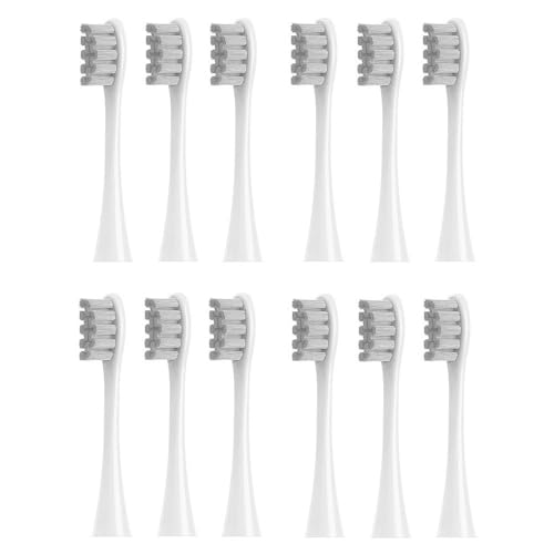12 Zbg gduVpuVw??bh Oclean X/X PRO/ Z1/ F1/ One/Air 2/ SE uVmYΉ (12  O[)(12pcs Gray)