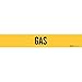 Brady 7119-1, 93114 Self-Sticking Vinyl Pipe Marker, (Pack of 50 Cards)