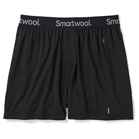 Smartwool Men's Merino Boxer Briefs in Black Cover