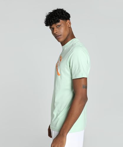 Image of Puma Men's Printed Regular Fit T-Shirt
