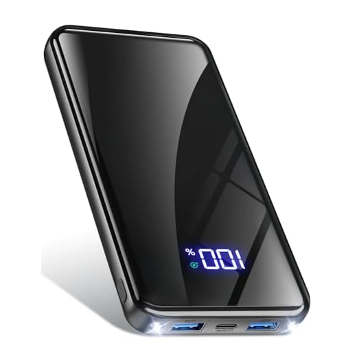 YILANS Power Bank, 22.5 W Powerbank 20000 mAh (USB-C Input & Output), PD 3.0 QC 4.0 External Mobile Phone Batteries with Torch, Compatible with iPhone 16 15 14 13 12 Samsung Galaxy iPad and (Black)