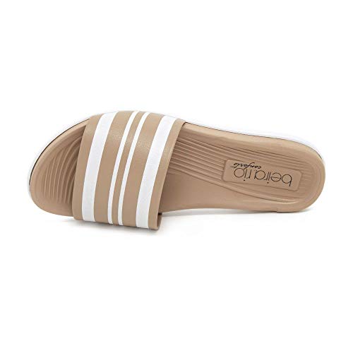 Chinelo Slide Feminino Beira Rio 8360.222 Bege